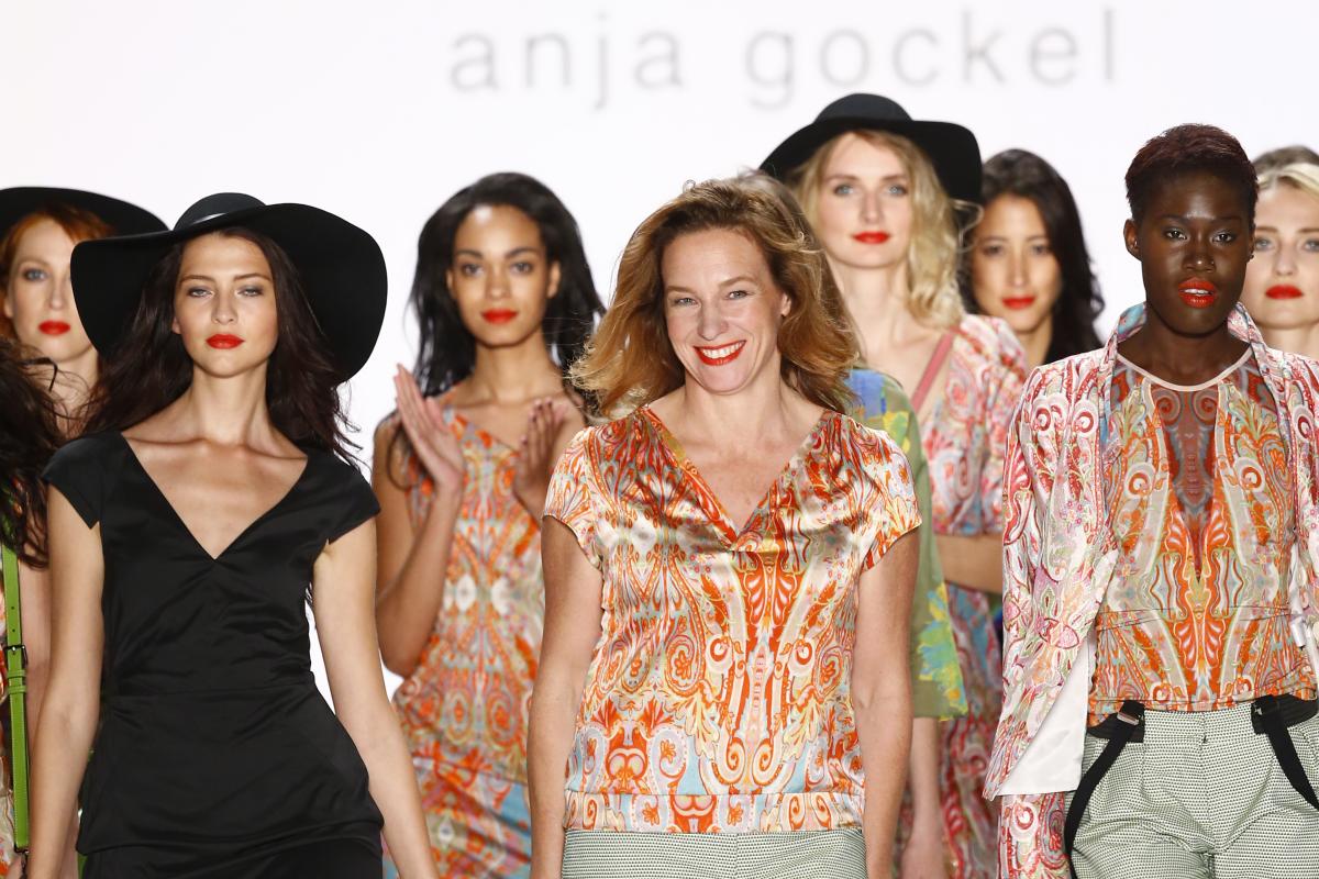 Spring-summer 2017: Anja Gockel fashion show – designer fashion from size 34 to 52