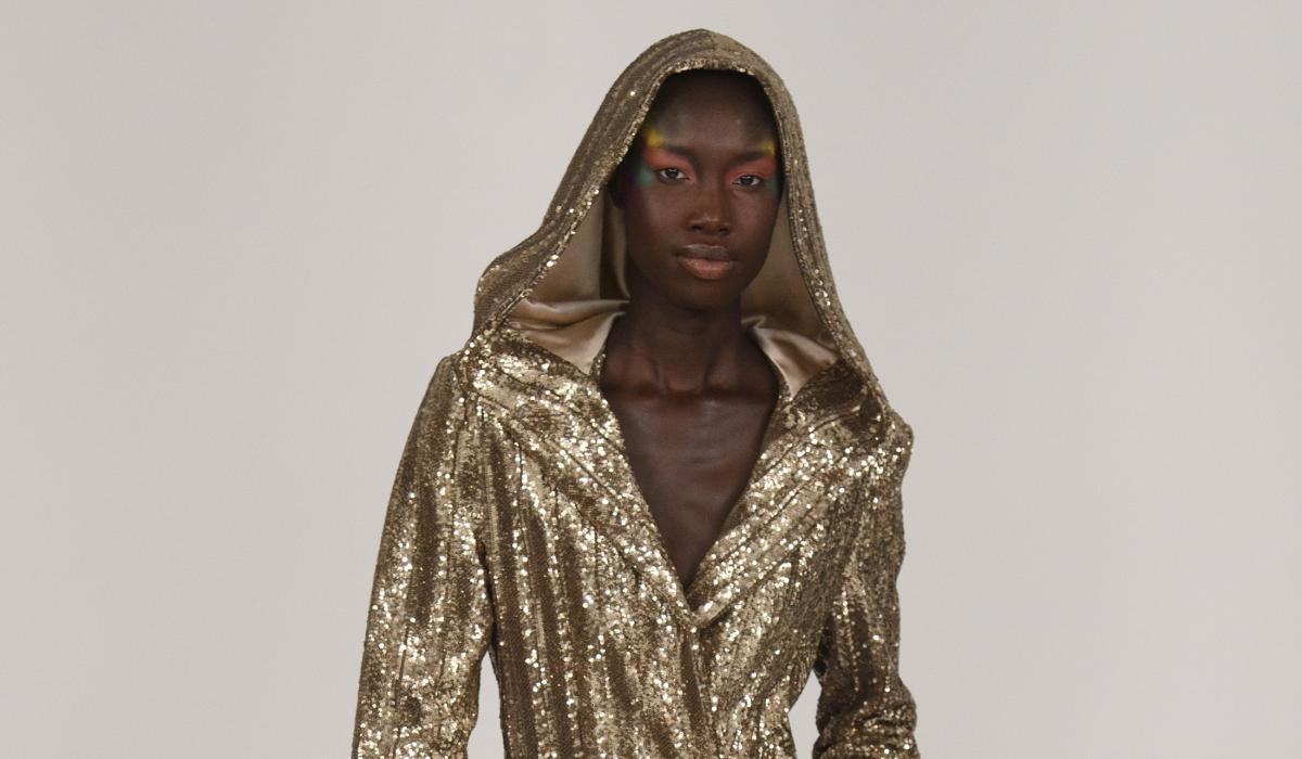 Haute Couture in Gold mit Pailletten | Credit: Alexis Mabille