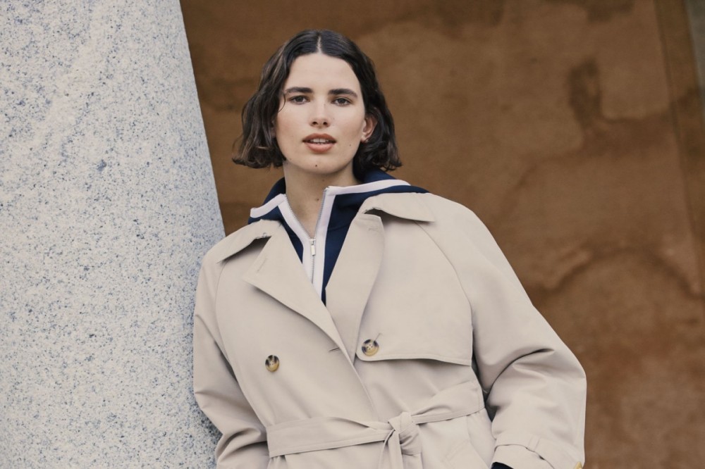 Trenchcoat für Curvys in klassischem Beige | Marina Rinaldi Spring 2026