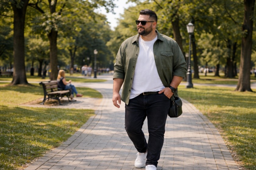 Lässiger Oversized-Style für den Alltag | KI-generiert mit OpenAI