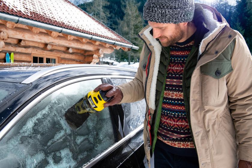 Das Ende kalter Hände: Kärcher Eiskratzer