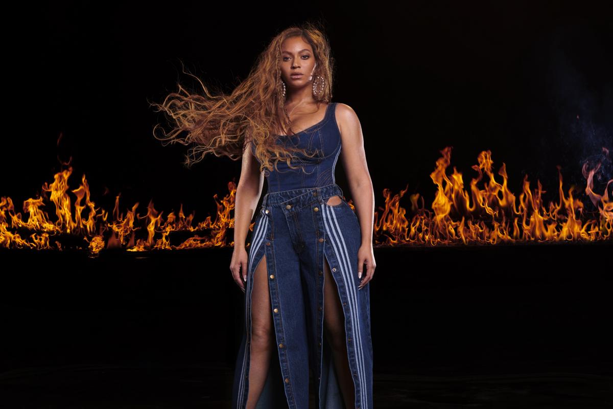 Kuhmuster & Rodeo sind angesagt! Beyonce für ihre eigene Kollektion Adidas X IvyPark Rodeo | PR-adidas IVP Drop4 Hero-Imagery