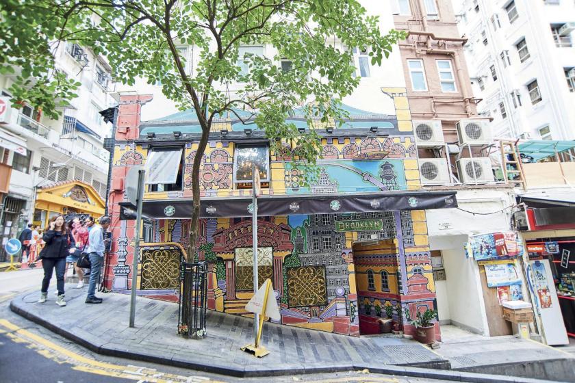 Hongkong Street Art auf der Hollywood Road. Foto: Hong Kong Tourism Board/akz-o